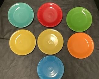Fiestaware 7 Plates
