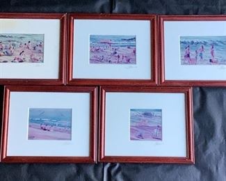 Signed Beach Prints