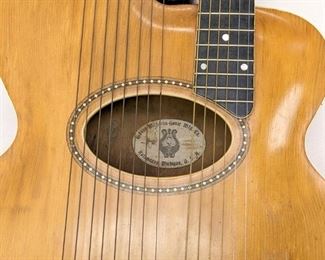 Gibson U Style  Harp Guitar 