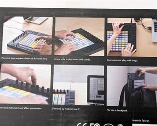 Ableton Push sound mixer