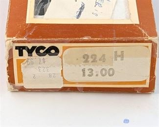 Tyco trains in box