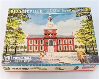 Plasticville USA Plastic Village set 