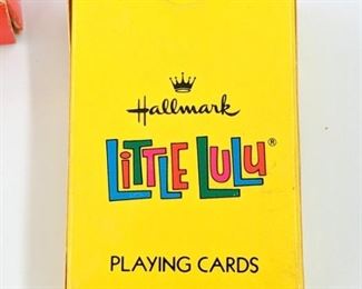 Little Lulu playing cards