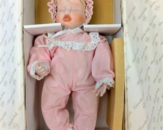 Porcelain faced dolls