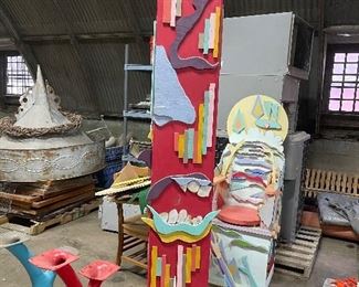 Modern Art and Art Chair