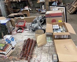 Tables full of Stuff