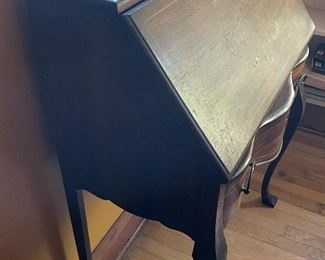English slant top desk