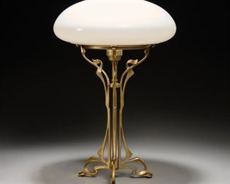 Austro-Hungarian Art Nouveau table lamp