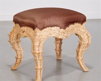 Nice Venetian Rococo style ottoman