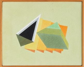 Leonard T. Contino, acrylic on canvas, 1977