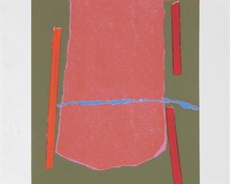 Theodoros Stamos, lithograph, 1974