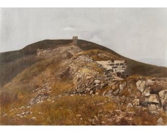 Cao Jigang (attrib.), oil on canvas, c. 1987