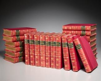 R.L. Stevenson, (23) vols. fine binding, 1894