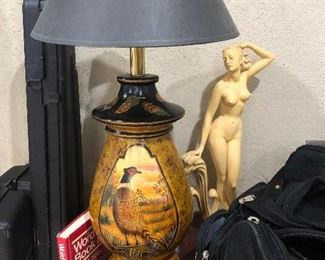 pheasant lamp