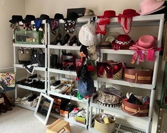 Women's Shoes, Hats, Scarves, Hat Boxes