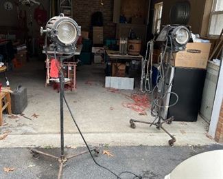 Mole Richardson Vintage Theater Floor Lamps (2),