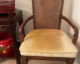 1 of 8 dining chairs (2 arm chairs)