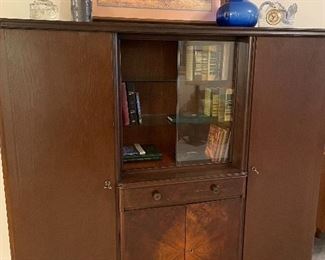 Unique antique wardrobe