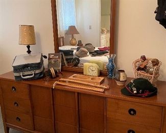 MCM dresser & mirror