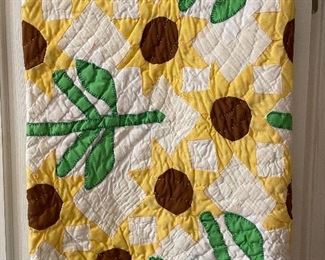Sunflower quilt