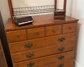 3 maple drawer chest