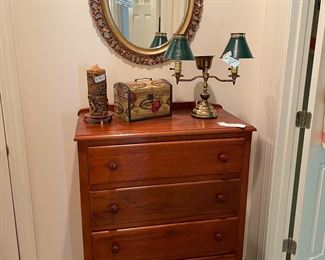 Vintage maple chest of drawers