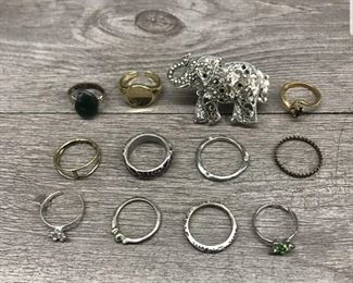 Costume jewelry ring lot $3 to $10 each
Or $35 for all