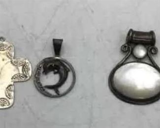 Sterling silver pendant lot $15 each 