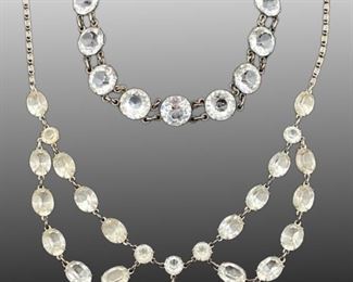 Vintage sterling necklace and bracelet 