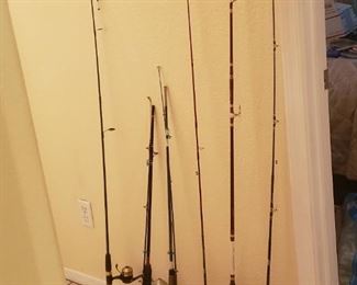 fishing poles