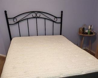 queen bed with frame