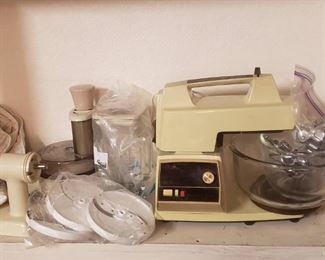 Vintage multipurpose mixer, blender, meat grinder