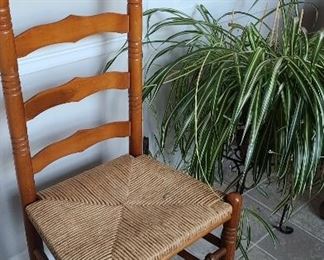 Country ladderback chair