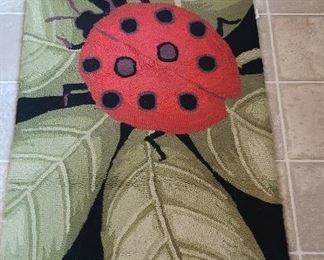 Ladybug rug