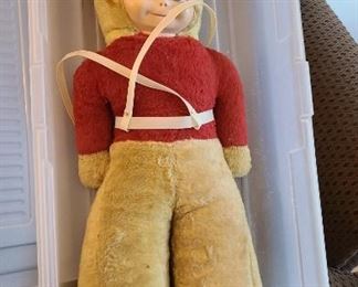 Vintage plush doll