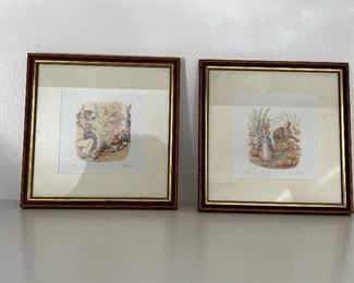 Beatrix Potter type prints