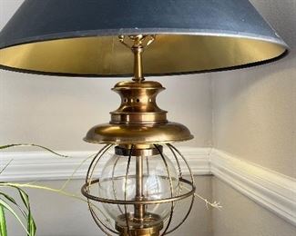 Ship’s lantern style lamp
