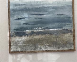 Oil on canvas painting