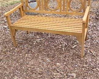 Nice garden bench