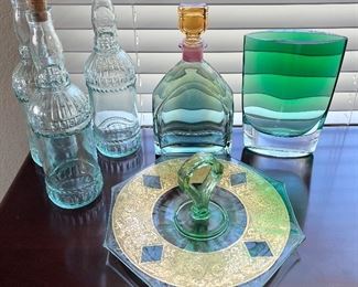 Green Glassware