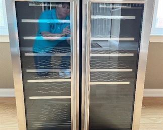 Wine Enthusiast Dual Zone Wine Fridge-42 bottle $400