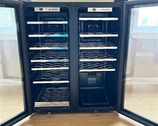Wine Enthusiast Dual Zone Wine Fridge-42 bottle $400
