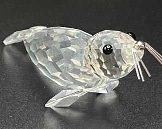 Retired Swavarovski Crystal Sea Lion