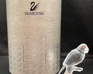 Retired Swavarovski Crystal Parrot