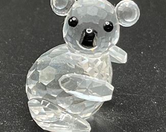 Retired Swavarovski Crystal Koala Bear