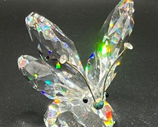 Retired Swavarovski Crystal Butterfly