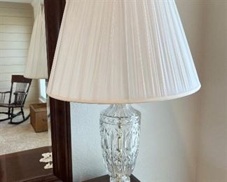 Heavy Glass Lamp