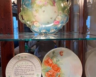 Porcelain Handpainted Plates