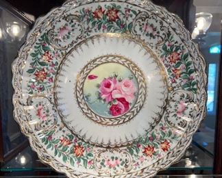 Handpainted Porcelain Plate