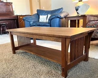 Stickley Mission-style Coffee Table $600